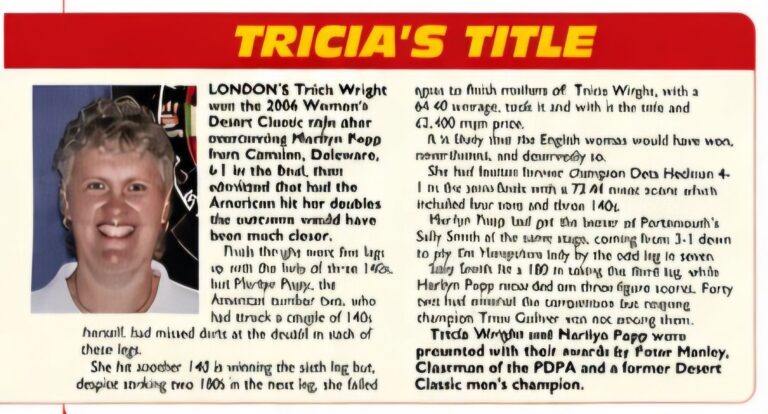 Women’s Desert Classic: Tisha’s Title
