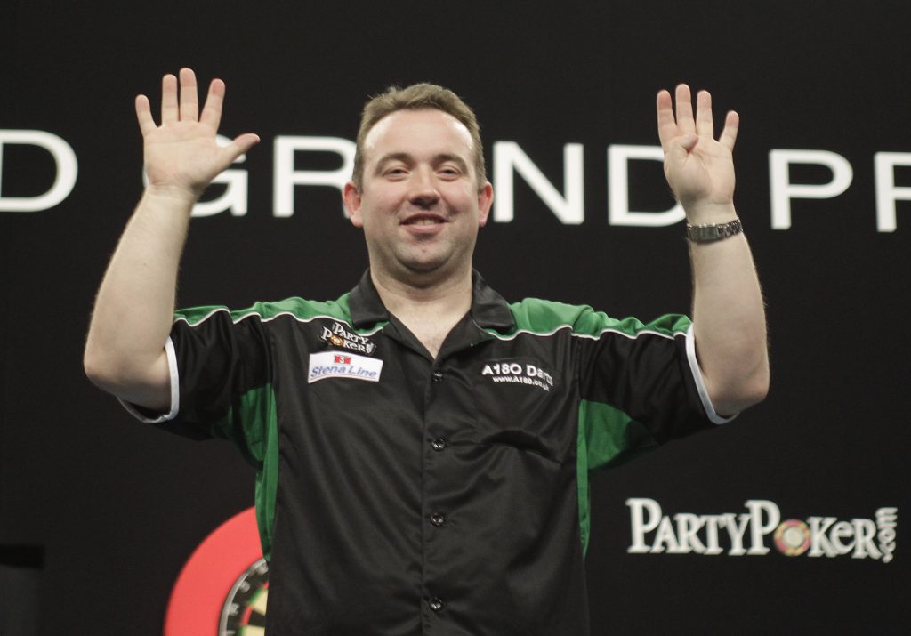 Brendan Dolan After History making 9 darts in 2011
