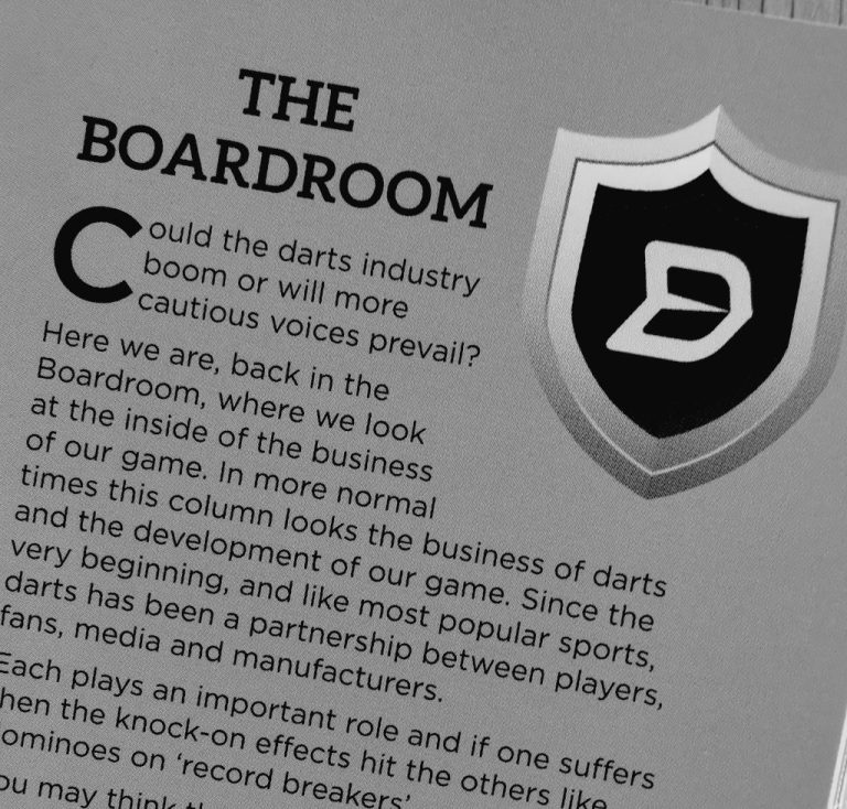 The Board Room – Darts LockDown Success.