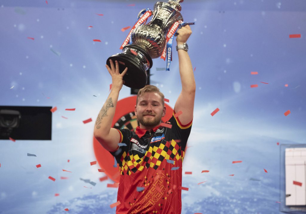 DIMITRI VAN DEN BERGH, Darts Player, PDC, World Matchplay Trophy