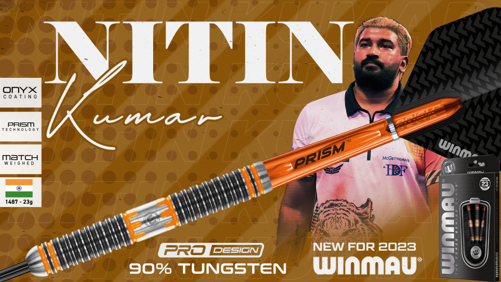 darts, nitin kumar, signature range, winmau