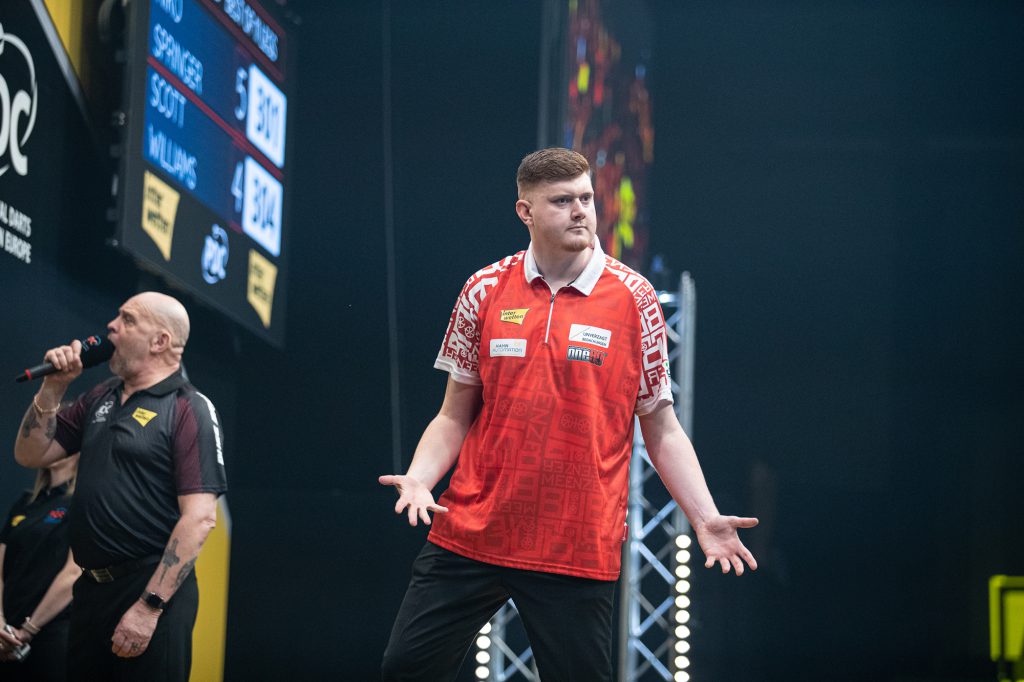 Niko Springer, darts. Germany, PDC, European Tour, 2025
