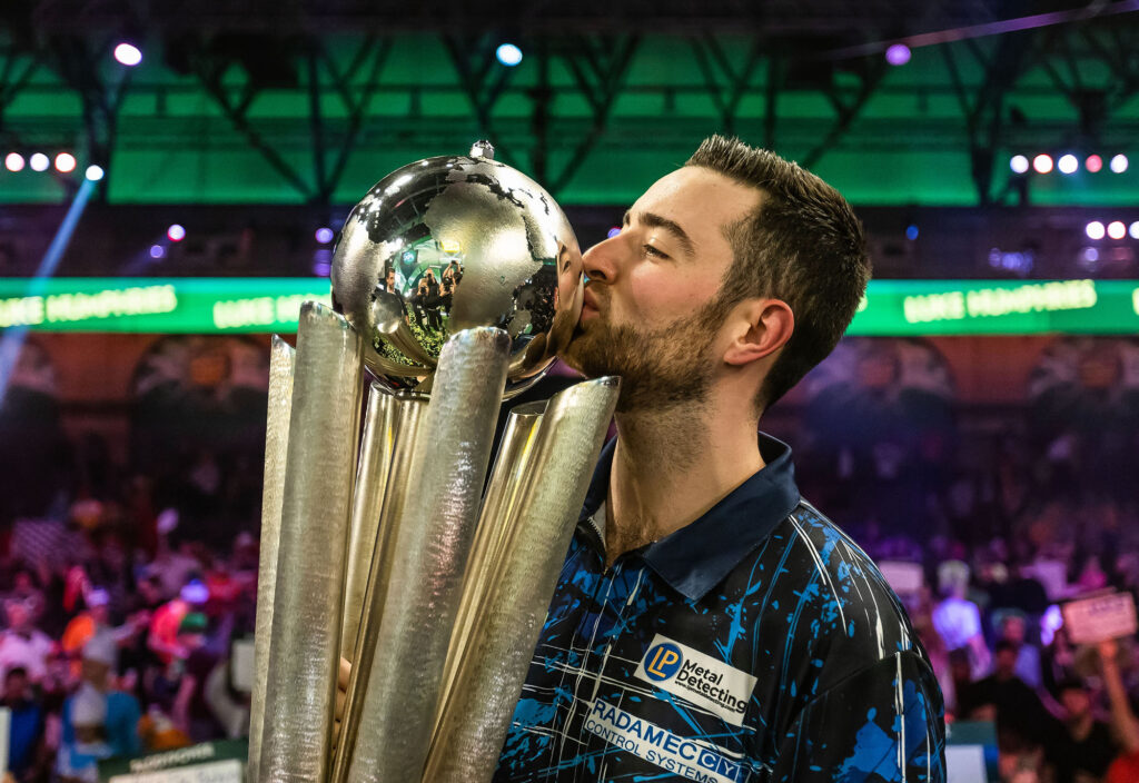 Luke Humpries, World Champion, darts player, PDC, 2024