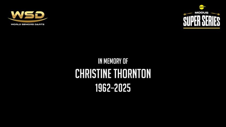 Darts Mourns the Passing of Christine Thornton