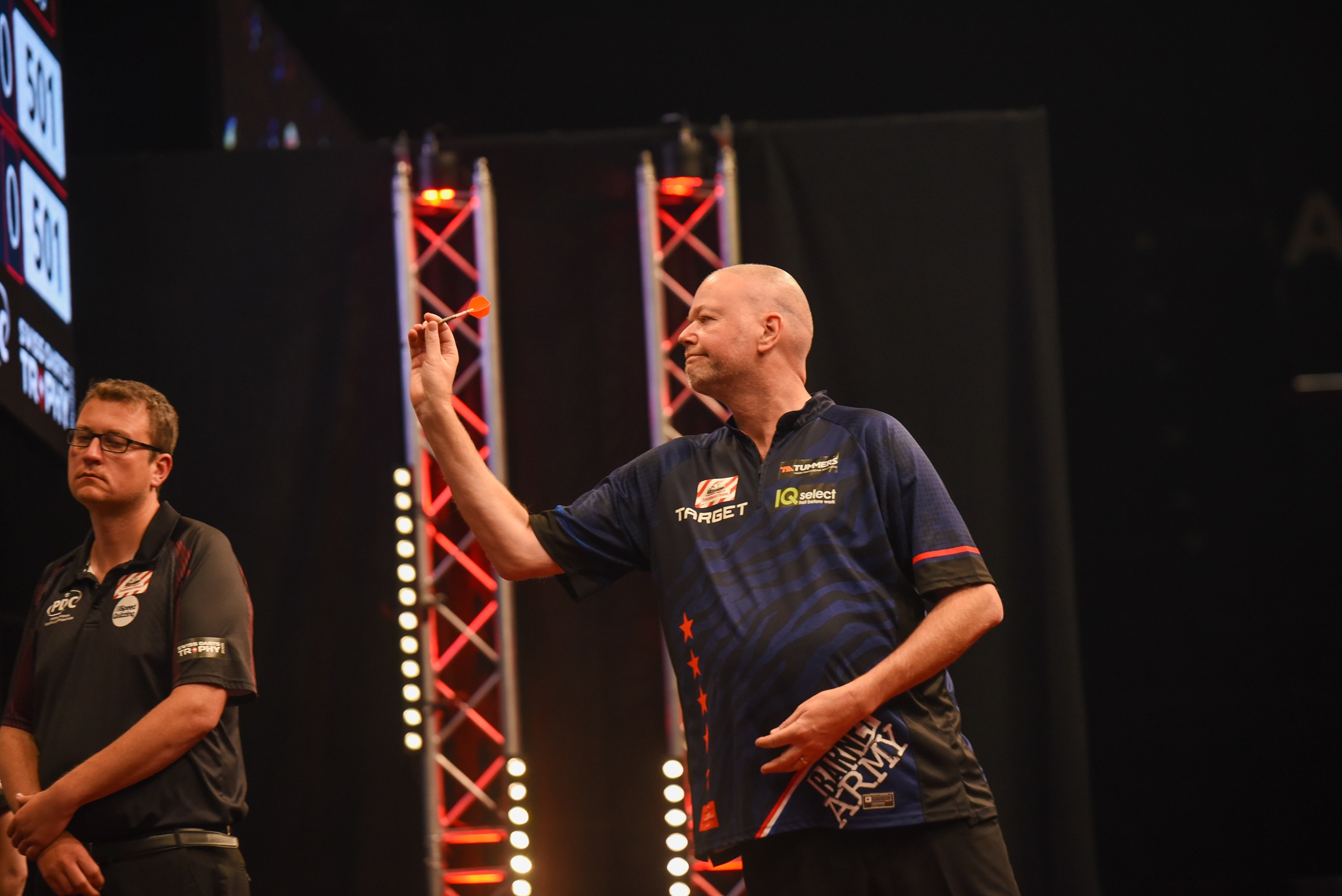 Barney Battles Into European Darts Grand Prix