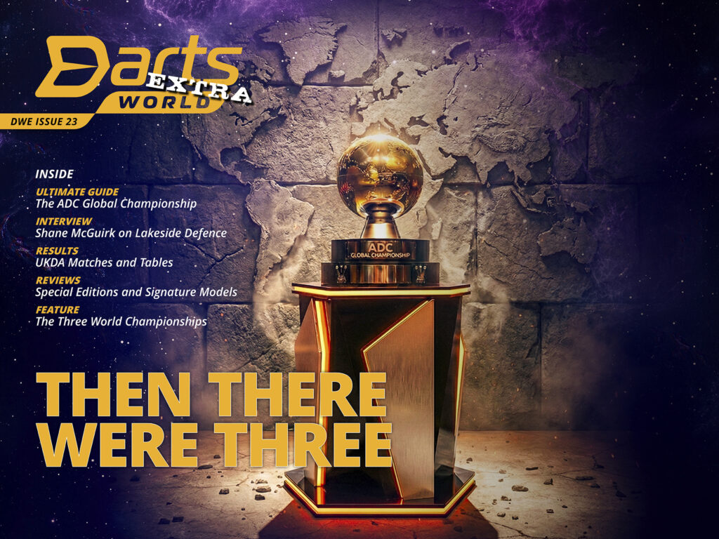 Darts World Extra, Magazine, Digital, Issue 23, November 2025, Cover, ADC Global Championship Guide