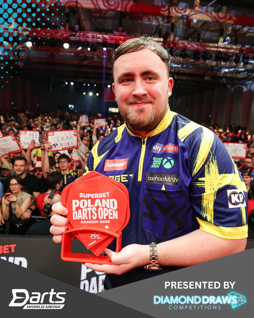 Littler Resists 9-Dart Perfection To Claim Poland Darts Open