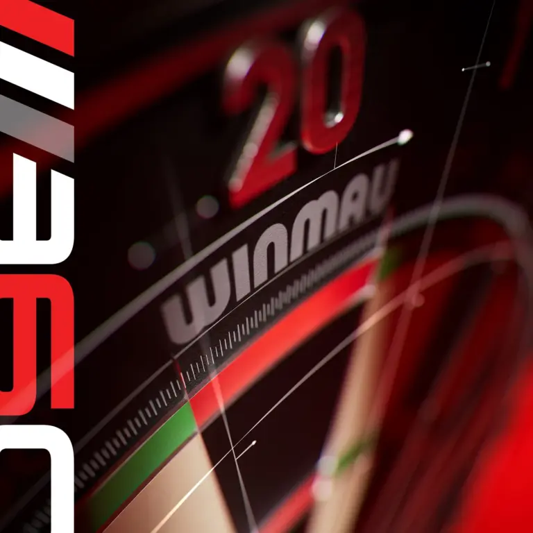 Darts, Dart Board, Winmau, Blade 360, Launch Graphic