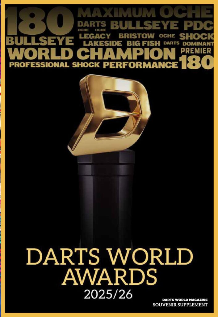 Darts, DartsWorld Magazine, Awards, Supplement Cover, February 2026