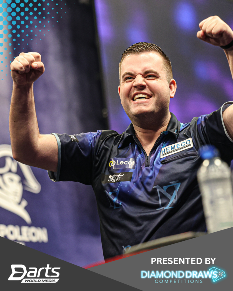 Zonneveld Downs Littler at Belgian Darts Open