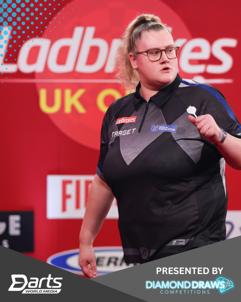 Beau Greaves, Darts Player, PDC, UP Open, DartsWorld Graphic, Diamond Draws