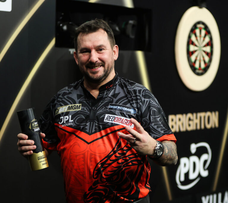 Clayton Completes Premier League Darts Hattrick