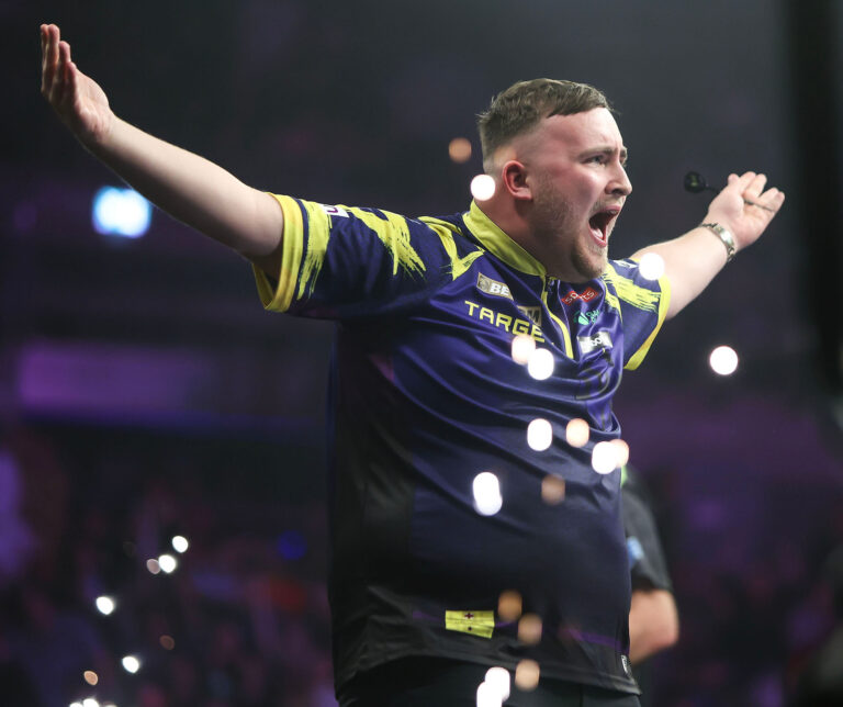 Littler Storms To Victory at Premier League Darts Night 12 in Liverpool