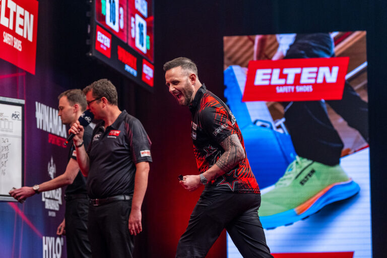 Top Seed Out of European Darts Grand Prix as Cullen Downs Van Veen