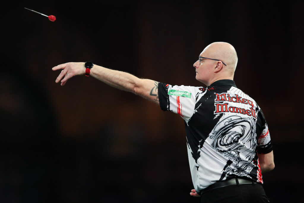mickey mansell, darts player, Ireland, PDC,