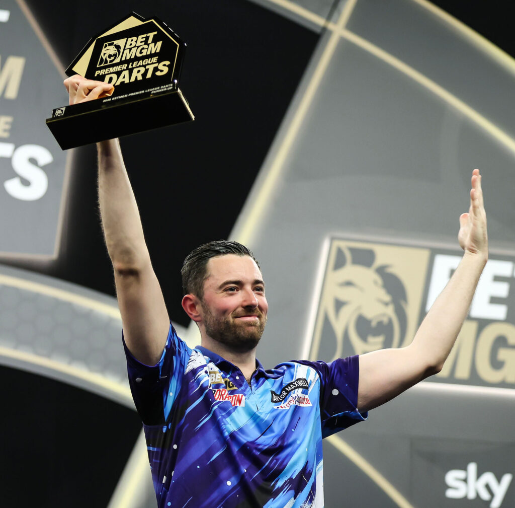 Luke Humphries, Darts Player, PDC, Premier League, 2026, Runner Up