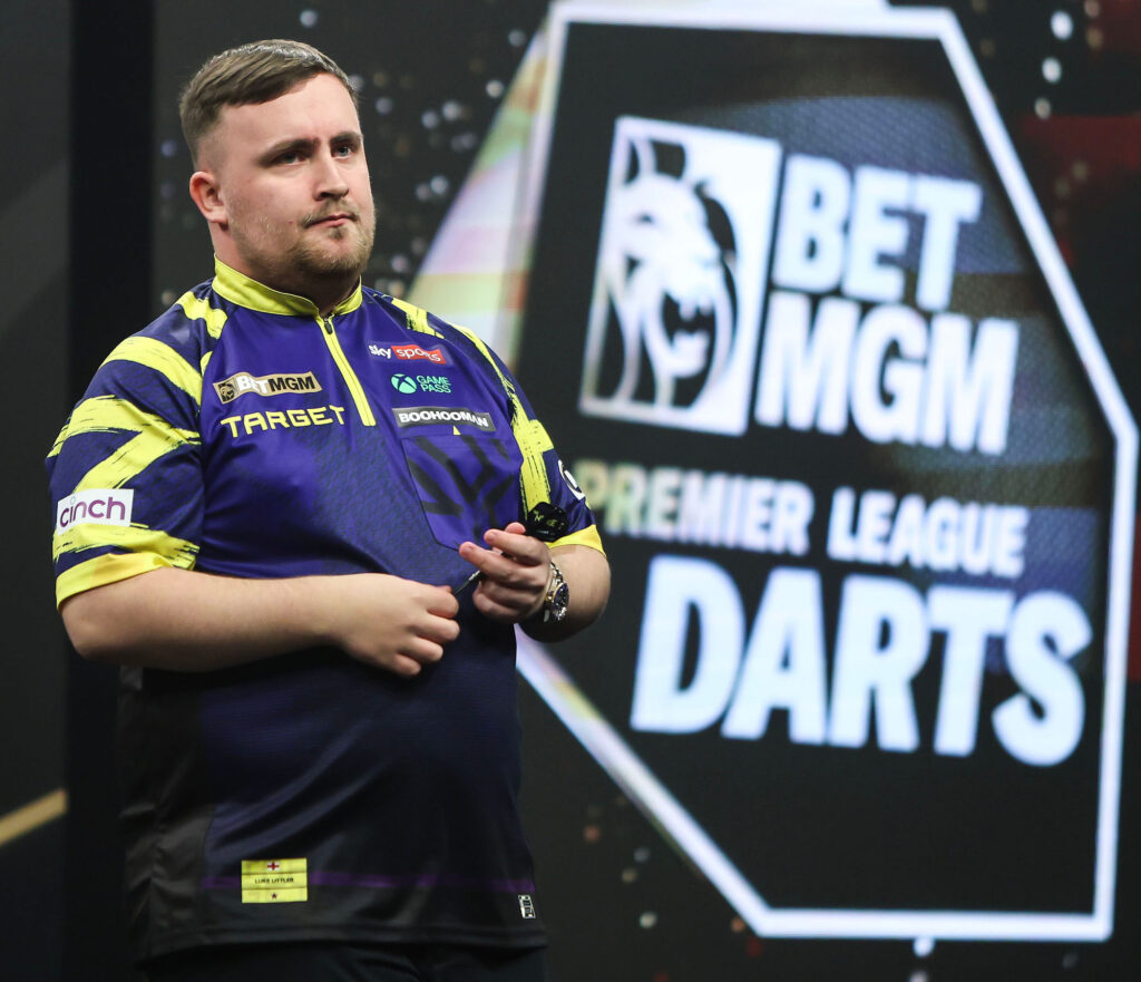 Luke Littler, Darts Player, England,