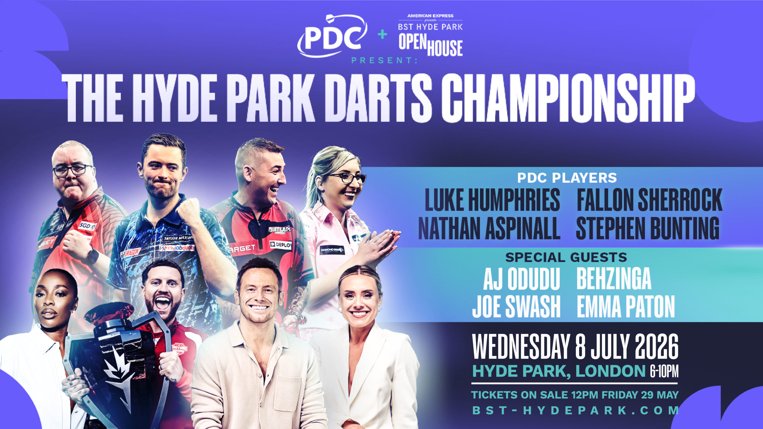 Darts’ Party In The Park Returns for 2026