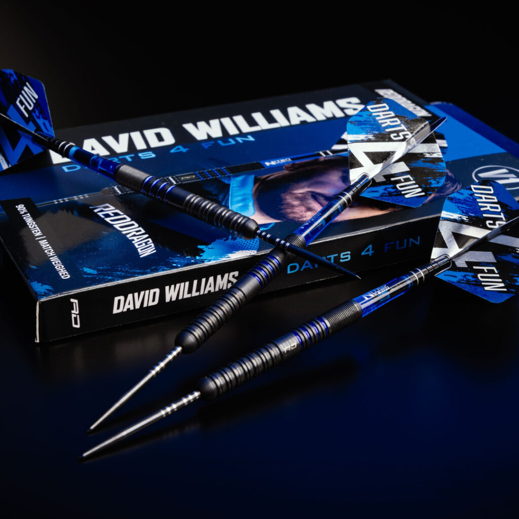 David Williams Darts, Darts 4 Fun, Red Dragon, launch image