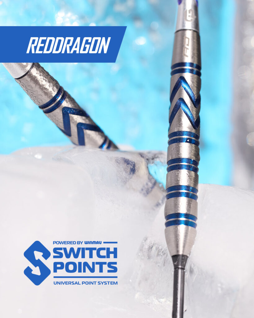 Gerwyn Price darts, Red Dragon, Switch Point launch, Graphic