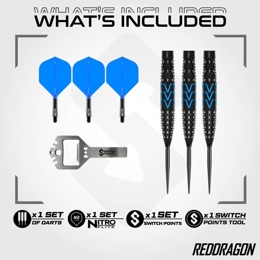 Red Dragon Darts, Switch Point Launch Graphics, 2026, AMP Model, 