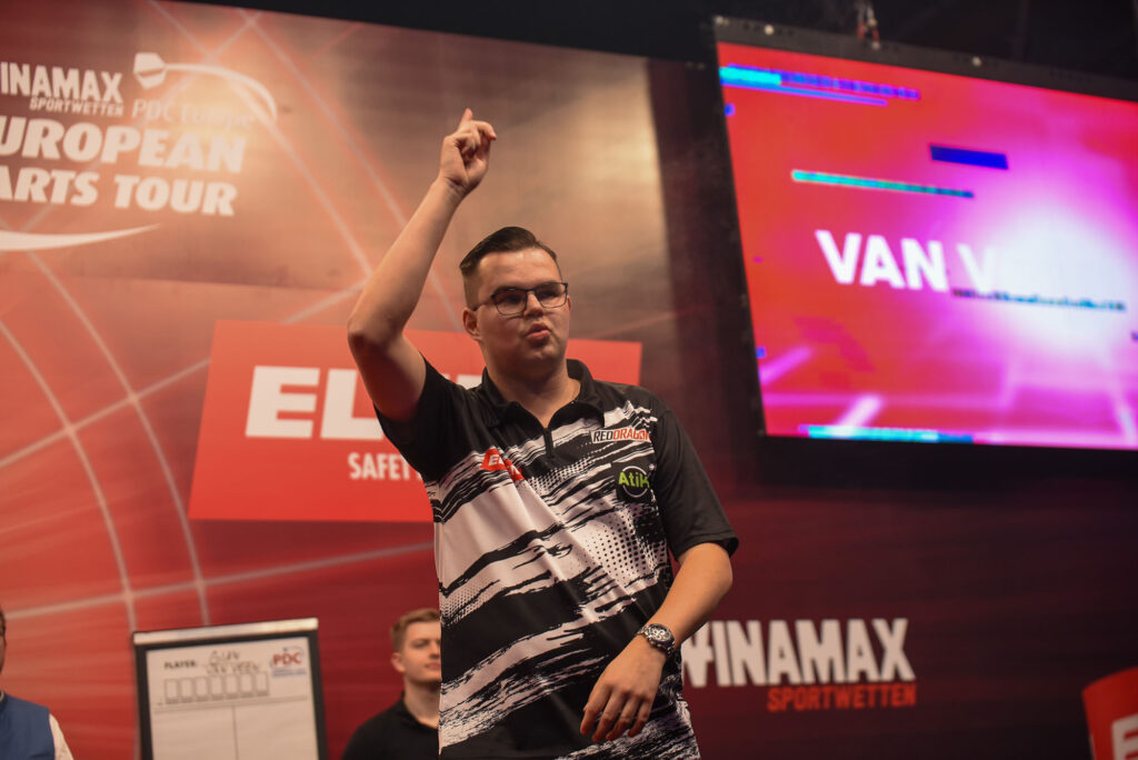 Gian Van Veen, darts player, Netherlands, PDC , European Tour
