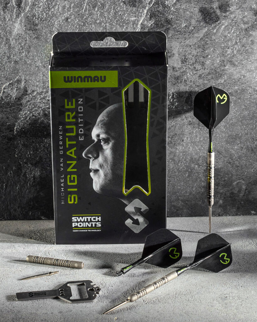 MVG , Darts, Winmau, Switch Points, Launch Graphic