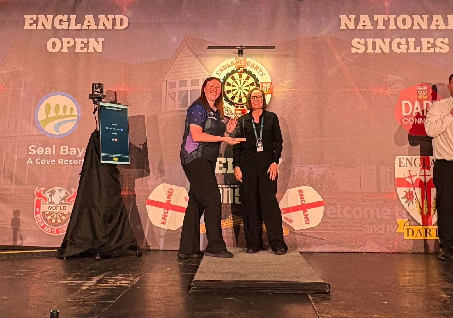Hayter and Hedman Claim England Darts Crowns