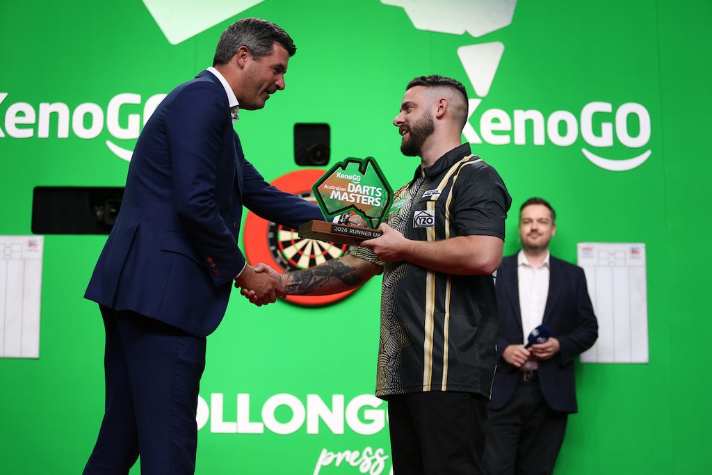 Brody Klinge, Runner Up, Australian Darts Masters, 2026
