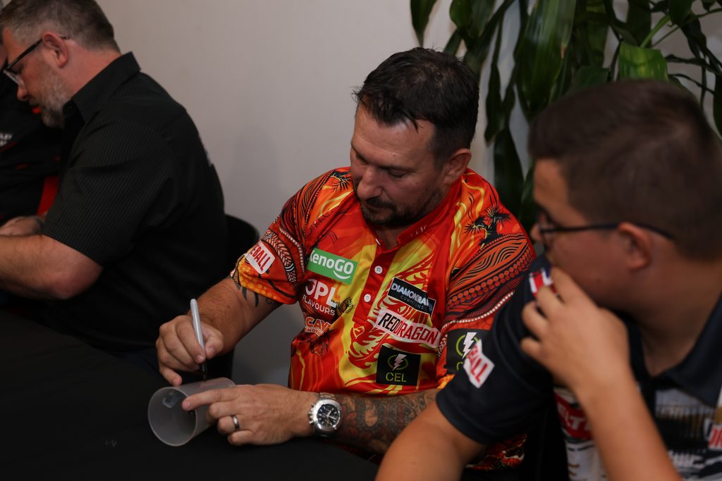 Jonny Clayton, Darts Player, Wales, PDC, Australian Darts Masters, Promotion day, 2026