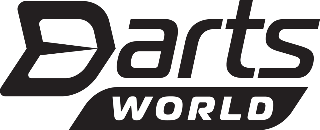 DARTS WORLD logo black