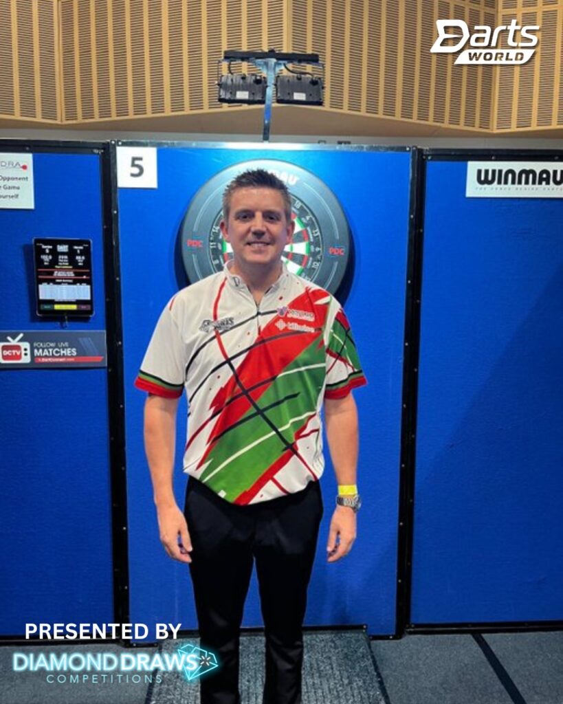 David Davies, darts Player, Wales