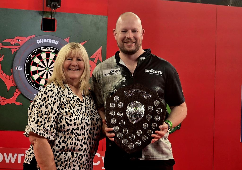 Ryan Hogarth. Darts Player, Welsh Open Winner 2026