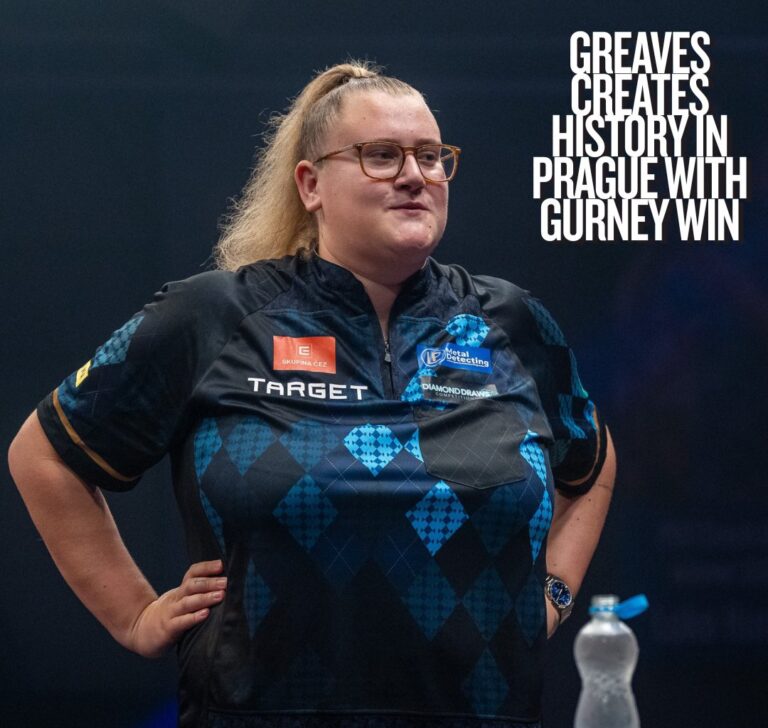 History Made in Prague as Greaves Stuns Gurney