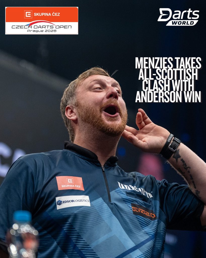 cameron menzies, ČEZ Czech Darts Open, 2026