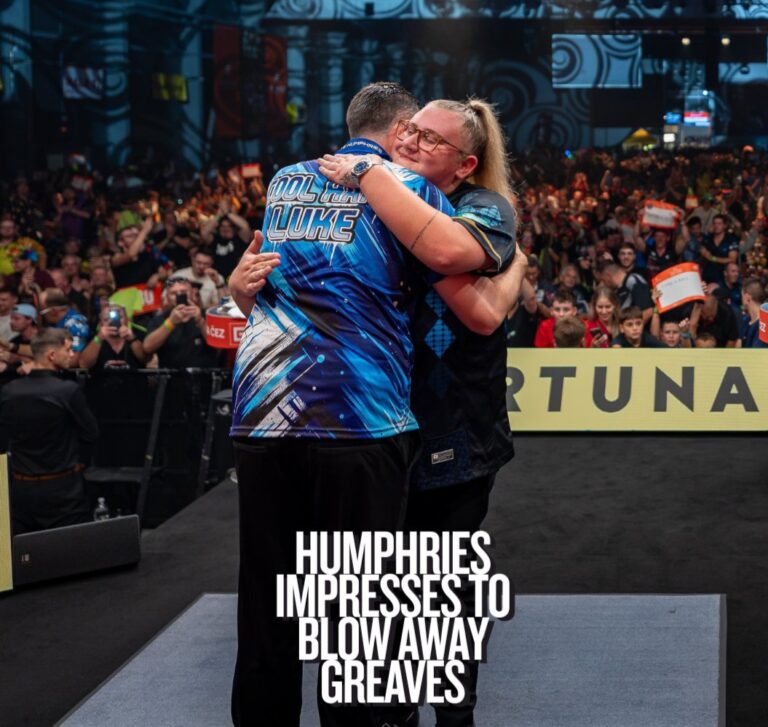 Humphries Ends Greaves’ Historic Run as Three-Time Champion Advances in Prague