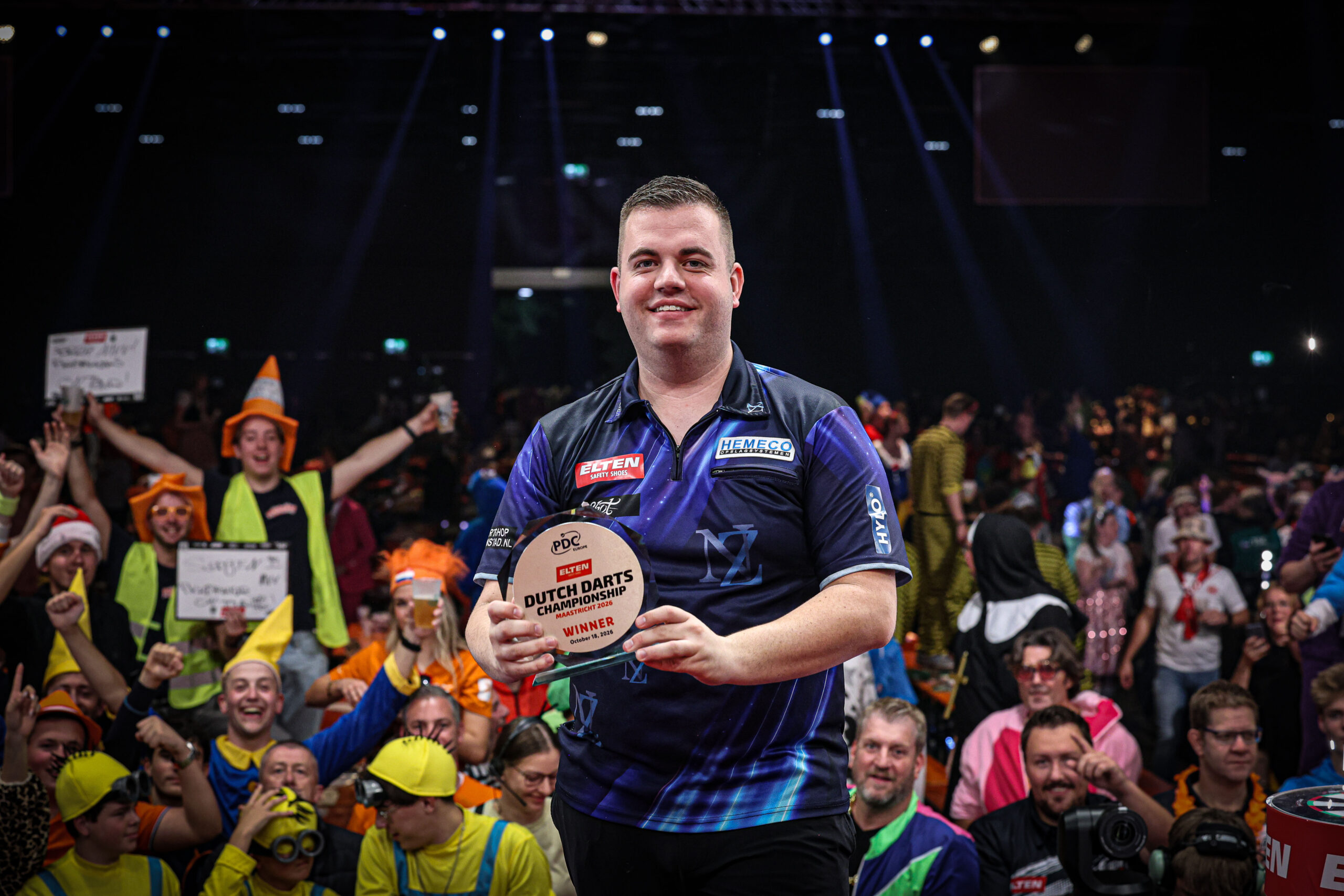 Photo: dartsworld.com Zonneveld Claims Maiden Ranking Title Maastricht