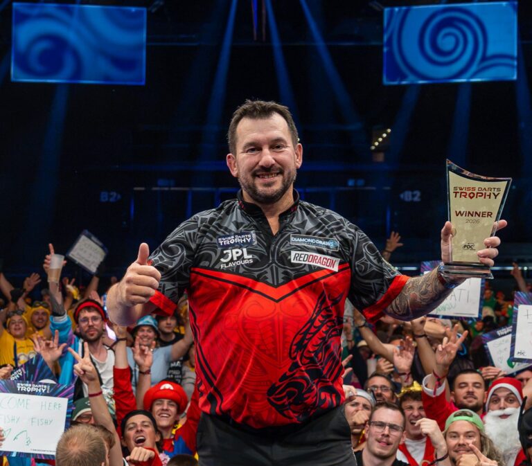Clayton Claims Swiss Darts Trophy and Seals Grand Slam Place